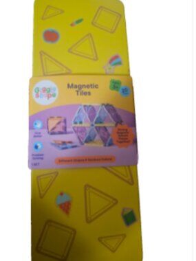 Giggle Scope Magnetic Tiles • 20‑Piece Set • Ages 3+ • New